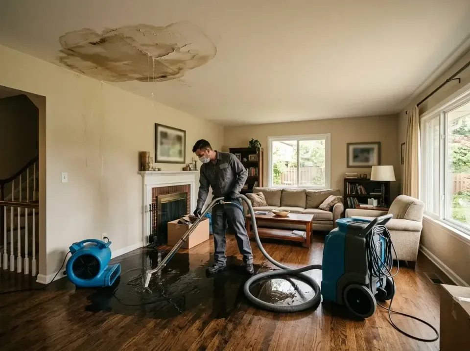 attic-pipe-burst-ceiling-drip-008 — frequently asked questions, Water Damage Restoration & Carpet Care in Salem Lakes, WI
